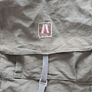 VTG 1960s A-line by Academy Olive Green Canvas Backpack